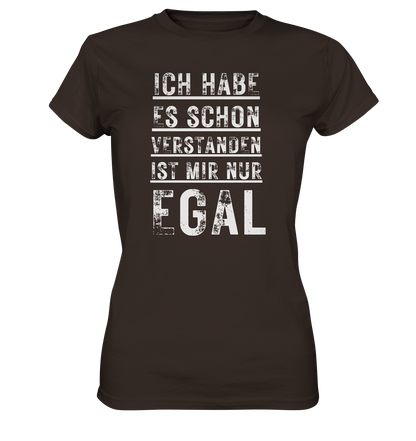 Habe es vestanden - Ladies Premium Shirt