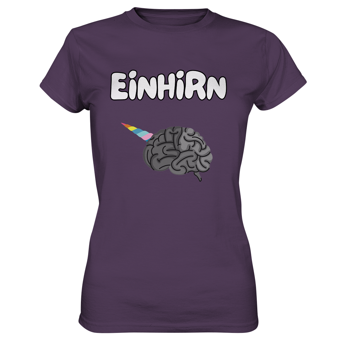 Das Einhirn !  - Ladies Premium Shirt