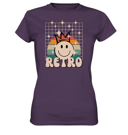 Retro Smiley - Ladies Premium Shirt