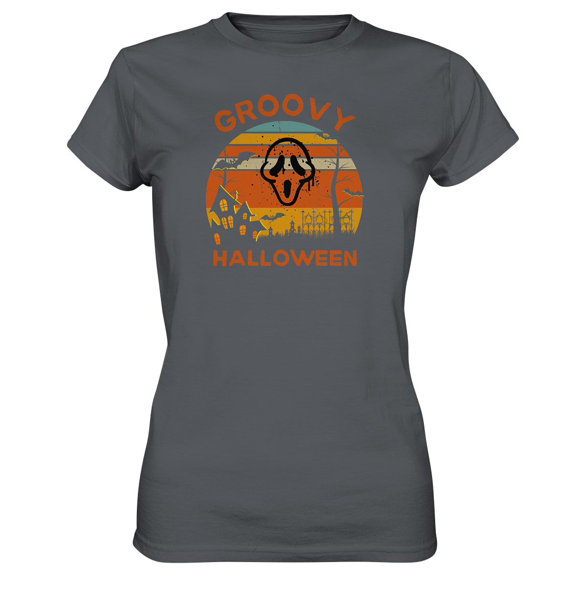 Groovy Halloween - Ladies Premium Shirt