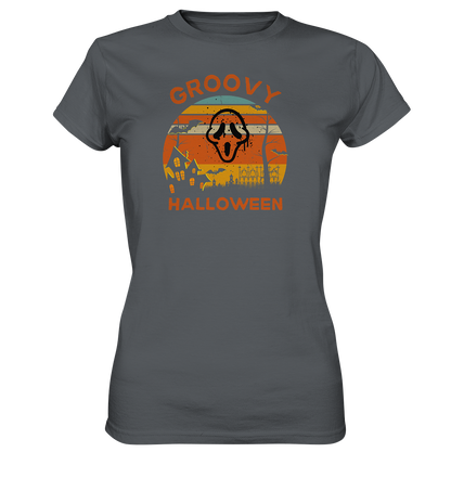 Groovy Halloween - Ladies Premium Shirt