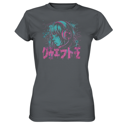 Anime Headset - Ladies Premium Shirt