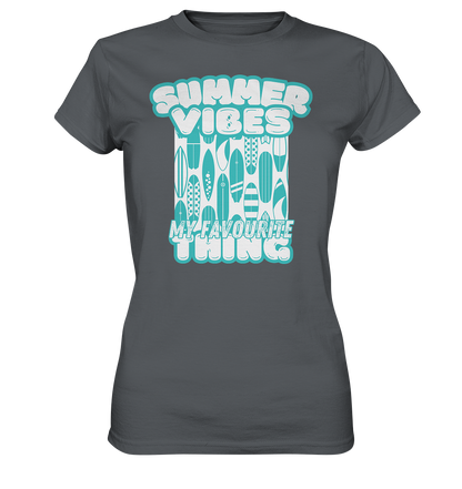 Summer Vibes - Ladies Premium Shirt