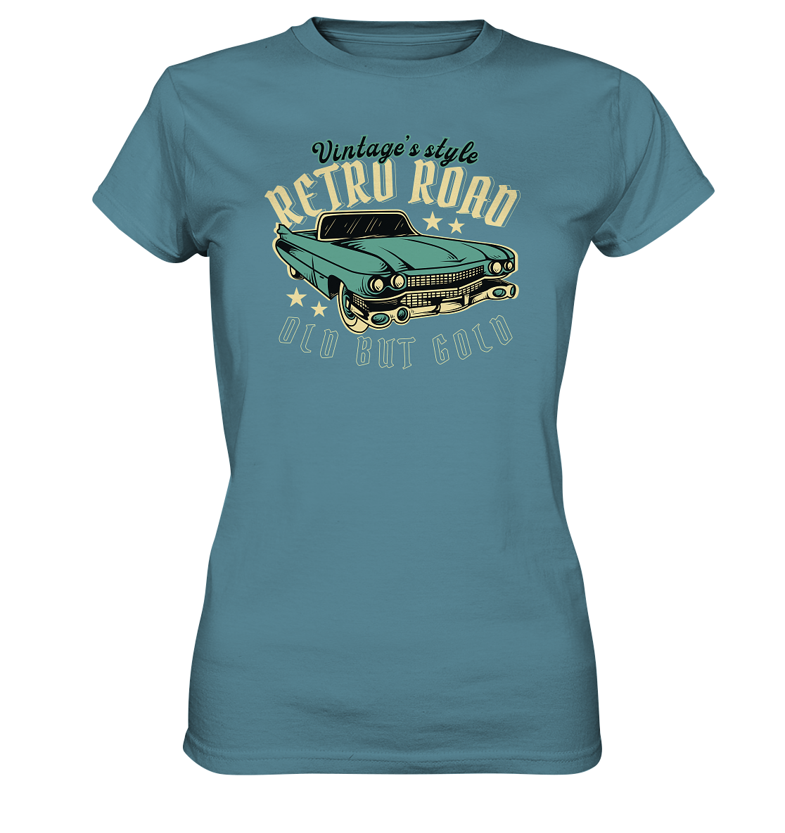 Retro Road - Ladies Premium Shirt