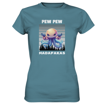 Pew Pew Qualle - Ladies Premium Shirt