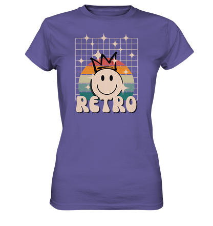 Retro Smiley - Ladies Premium Shirt