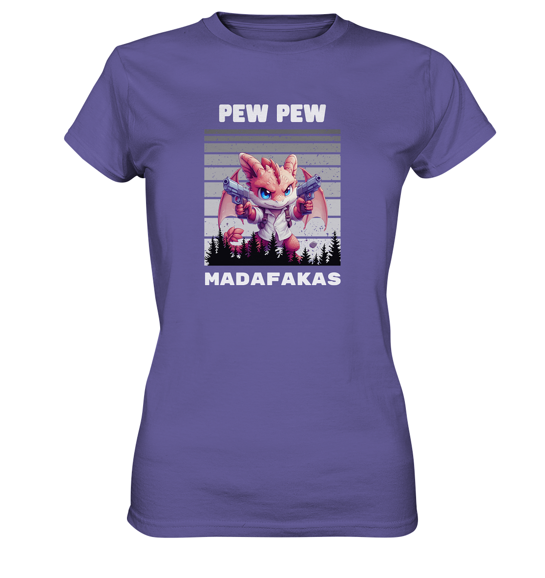 Pew Pew Drachen Lady - Ladies Premium Shirt