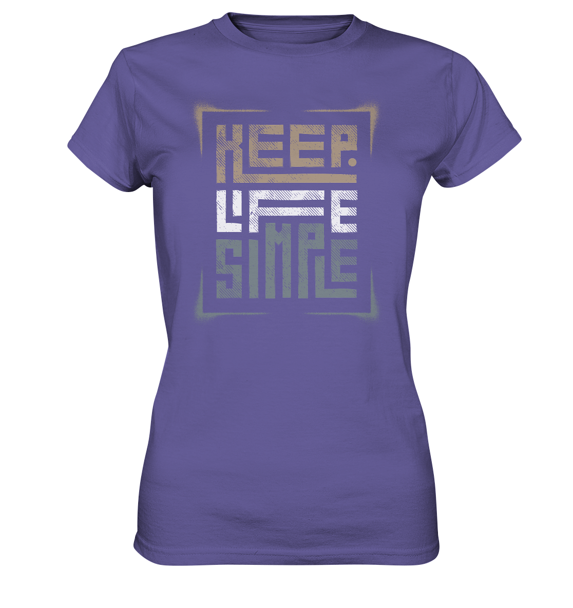 Keep Life Simple - Ladies Premium Shirt