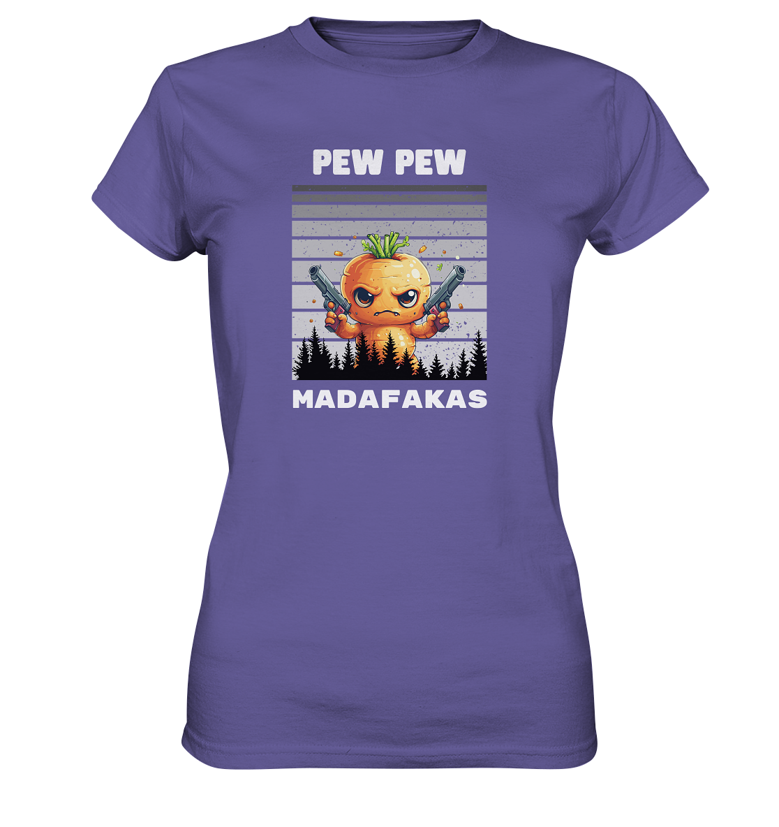 Pew Pew Karotte - Ladies Premium Shirt