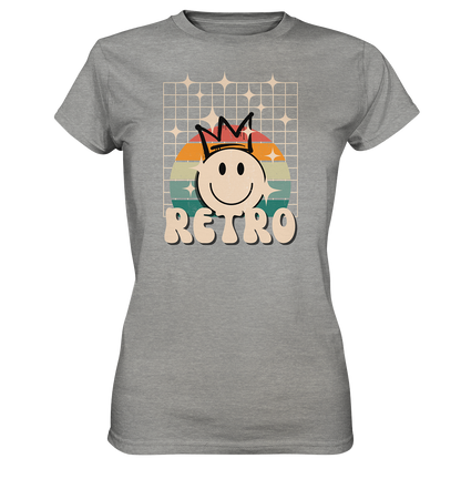 Retro Smiley - Ladies Premium Shirt