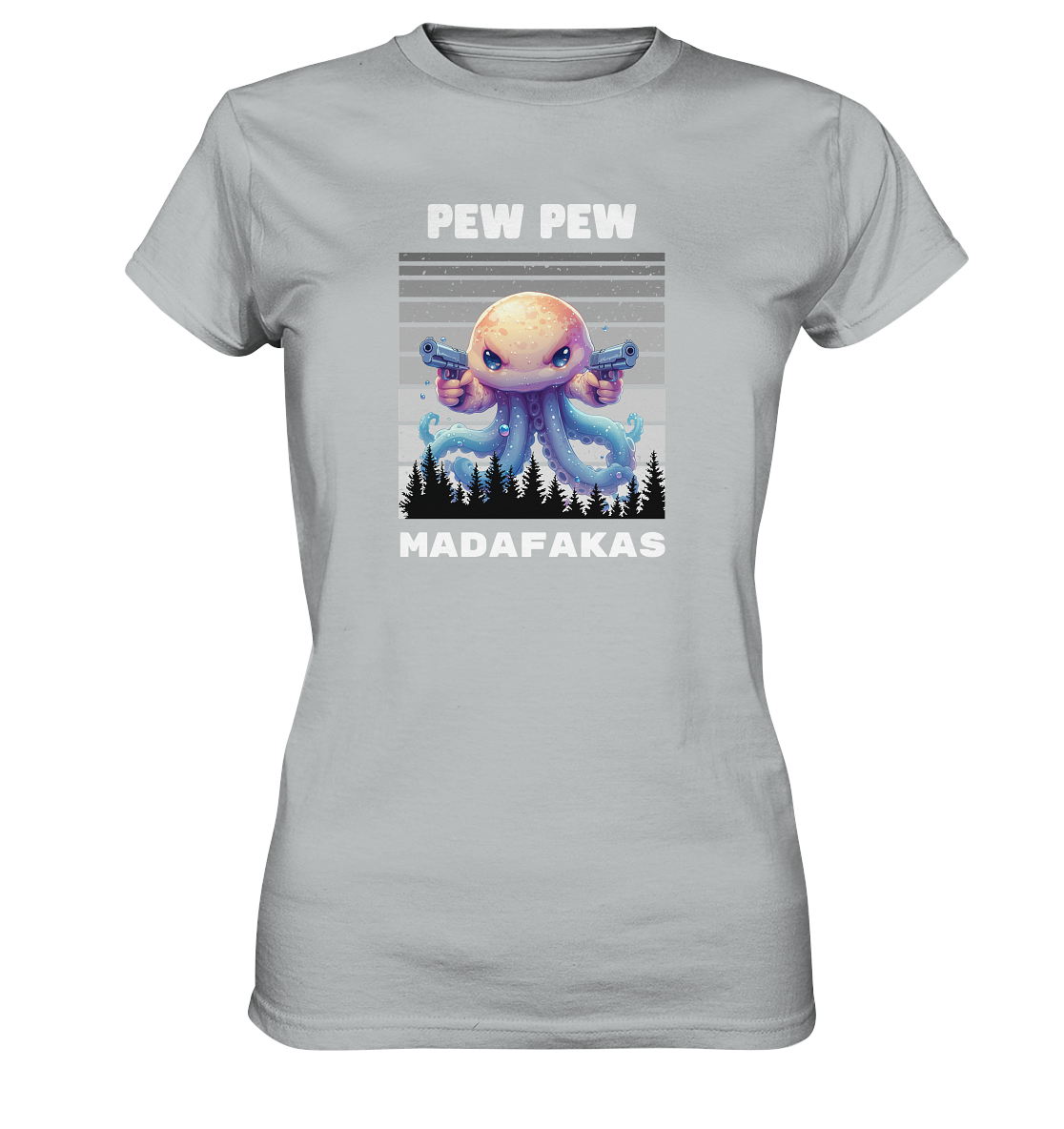 Pew Pew Qualle - Ladies Premium Shirt