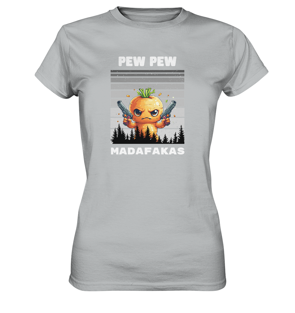 Pew Pew Karotte - Ladies Premium Shirt