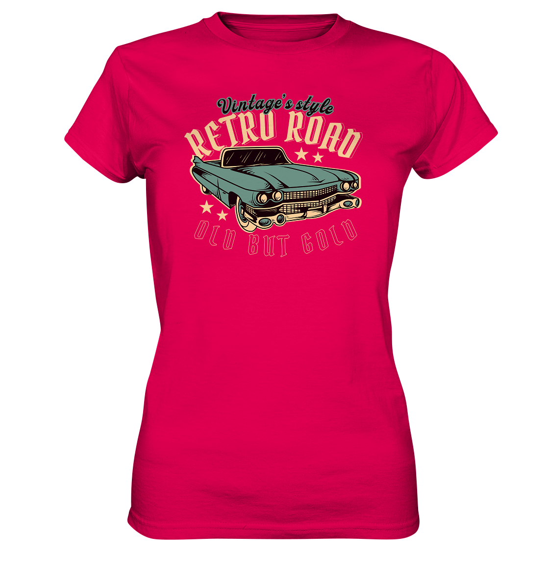 Retro Road - Ladies Premium Shirt