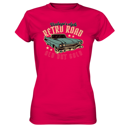 Retro Road - Ladies Premium Shirt