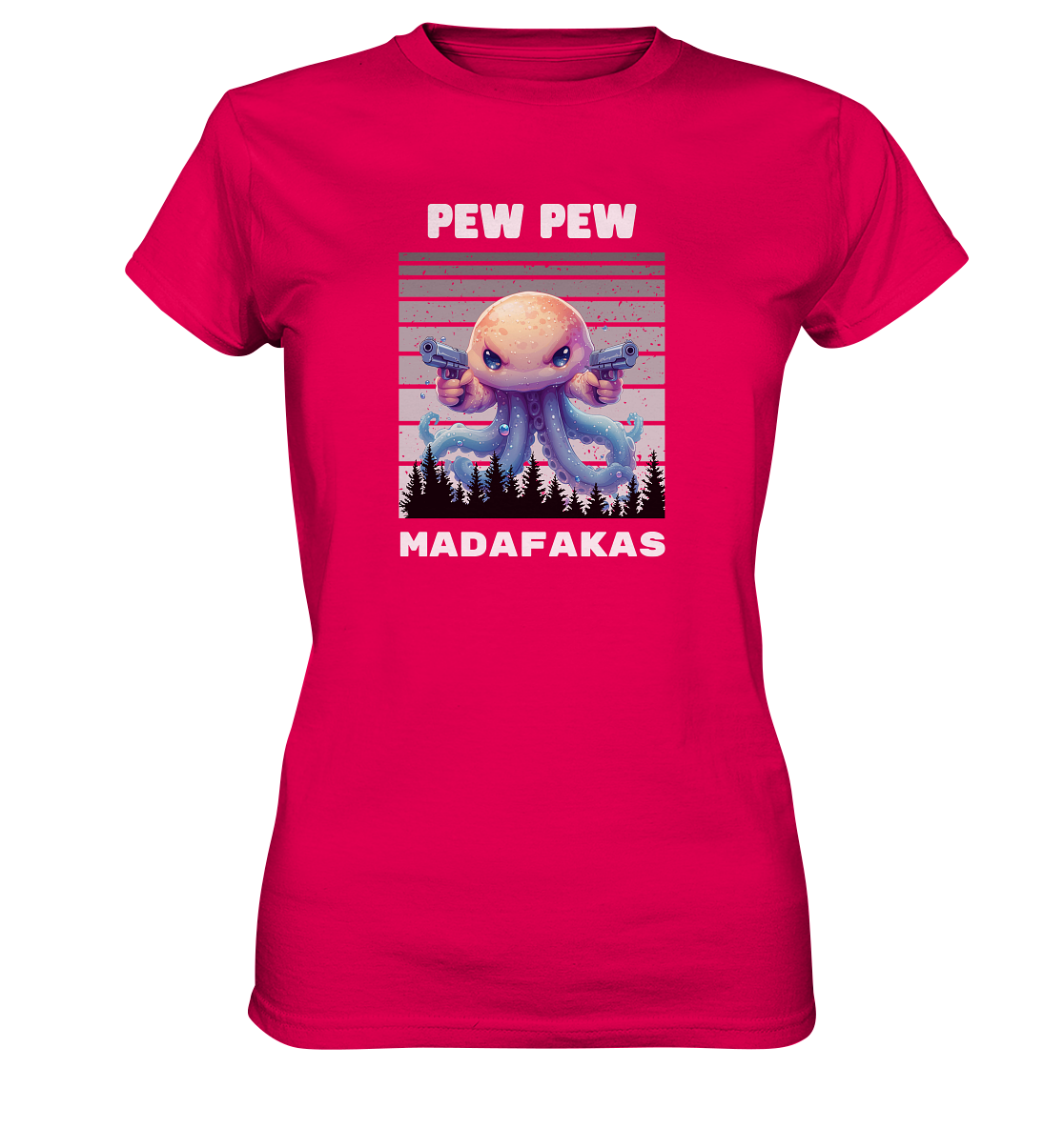 Pew Pew Qualle - Ladies Premium Shirt