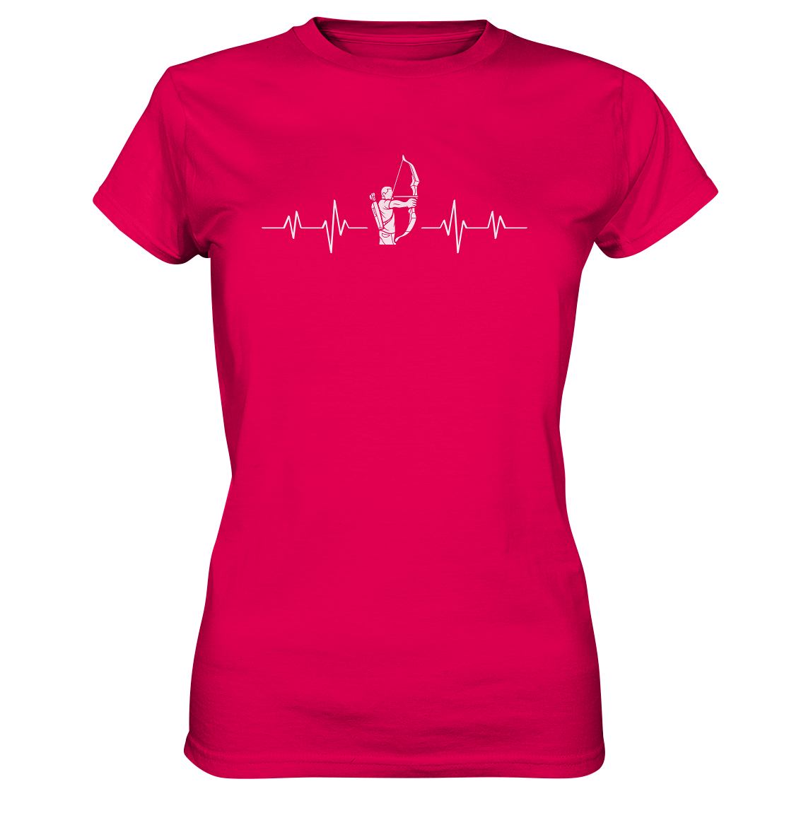 Herzschlag des Bogenschützen ! - Ladies Premium Shirt