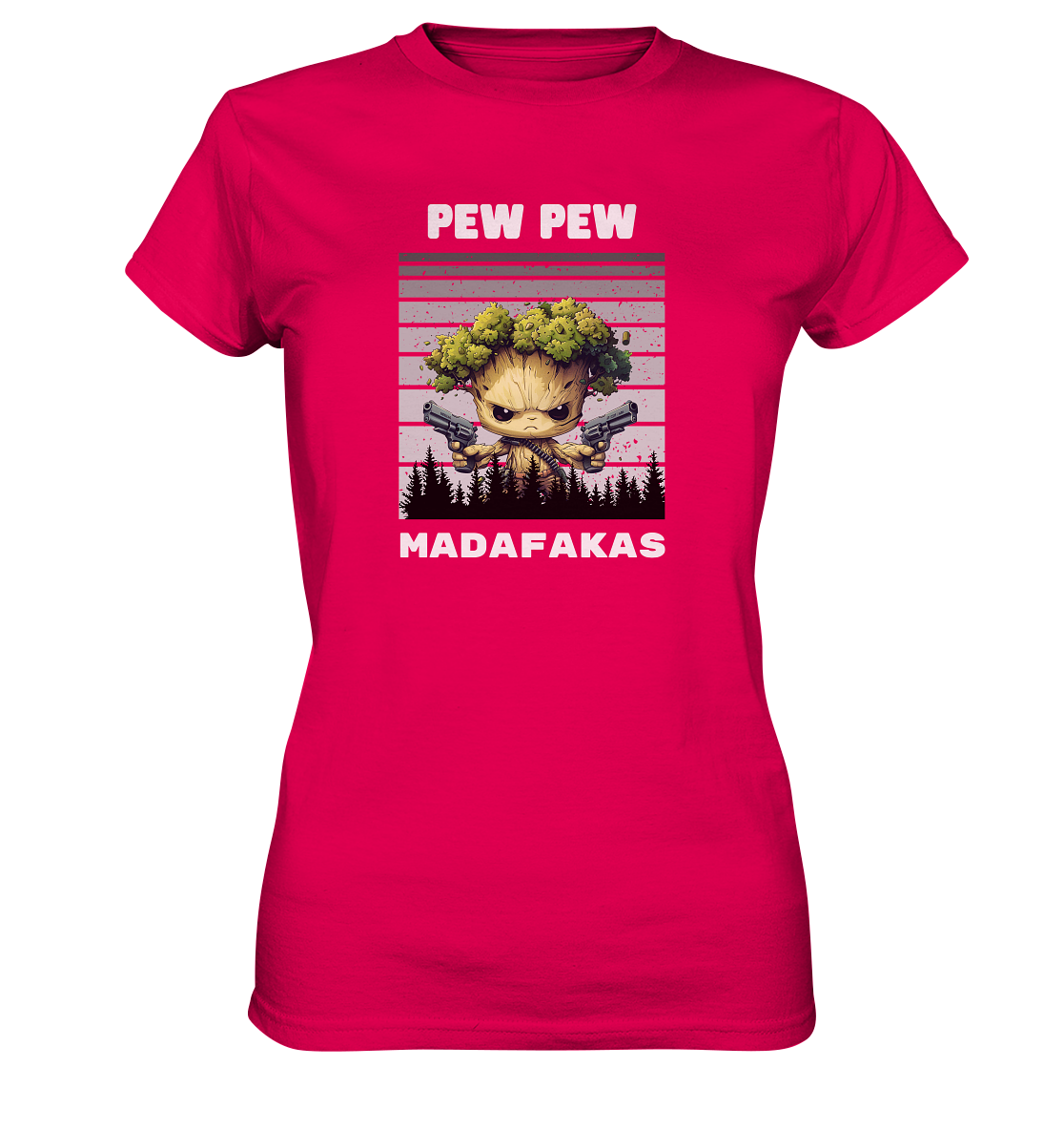 Pew Pew Baum - Ladies Premium Shirt