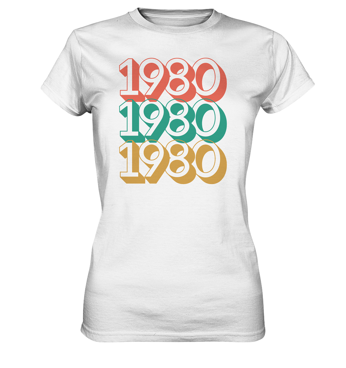 Retro 1980 - Ladies Premium Shirt