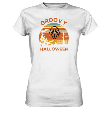 Groovy Halloween - Ladies Premium Shirt