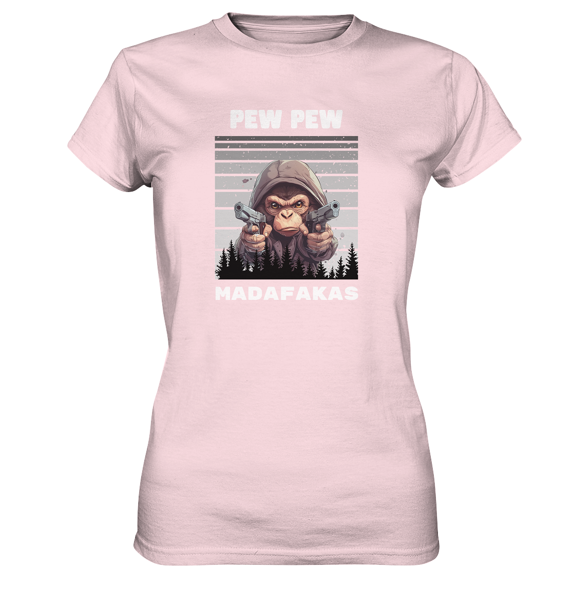 Pew Pew Affe - Ladies Premium Shirt