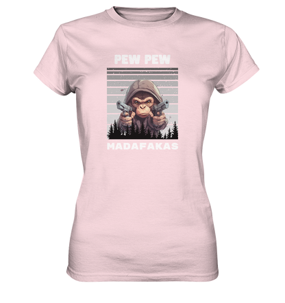 Pew Pew Affe - Ladies Premium Shirt