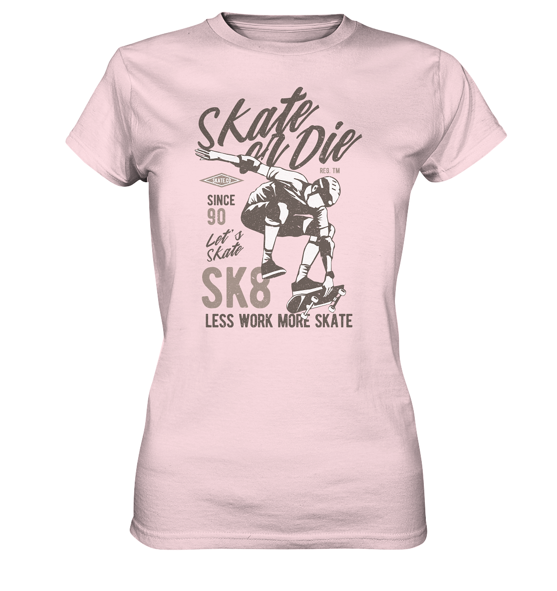 Skate or Die - Ladies Premium Shirt