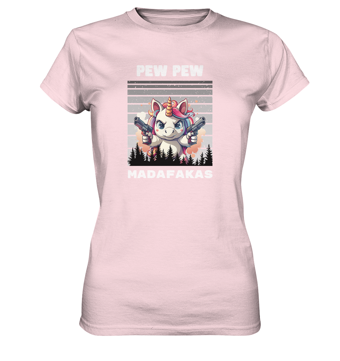 Pew Pew Einhorn - Ladies Premium Shirt