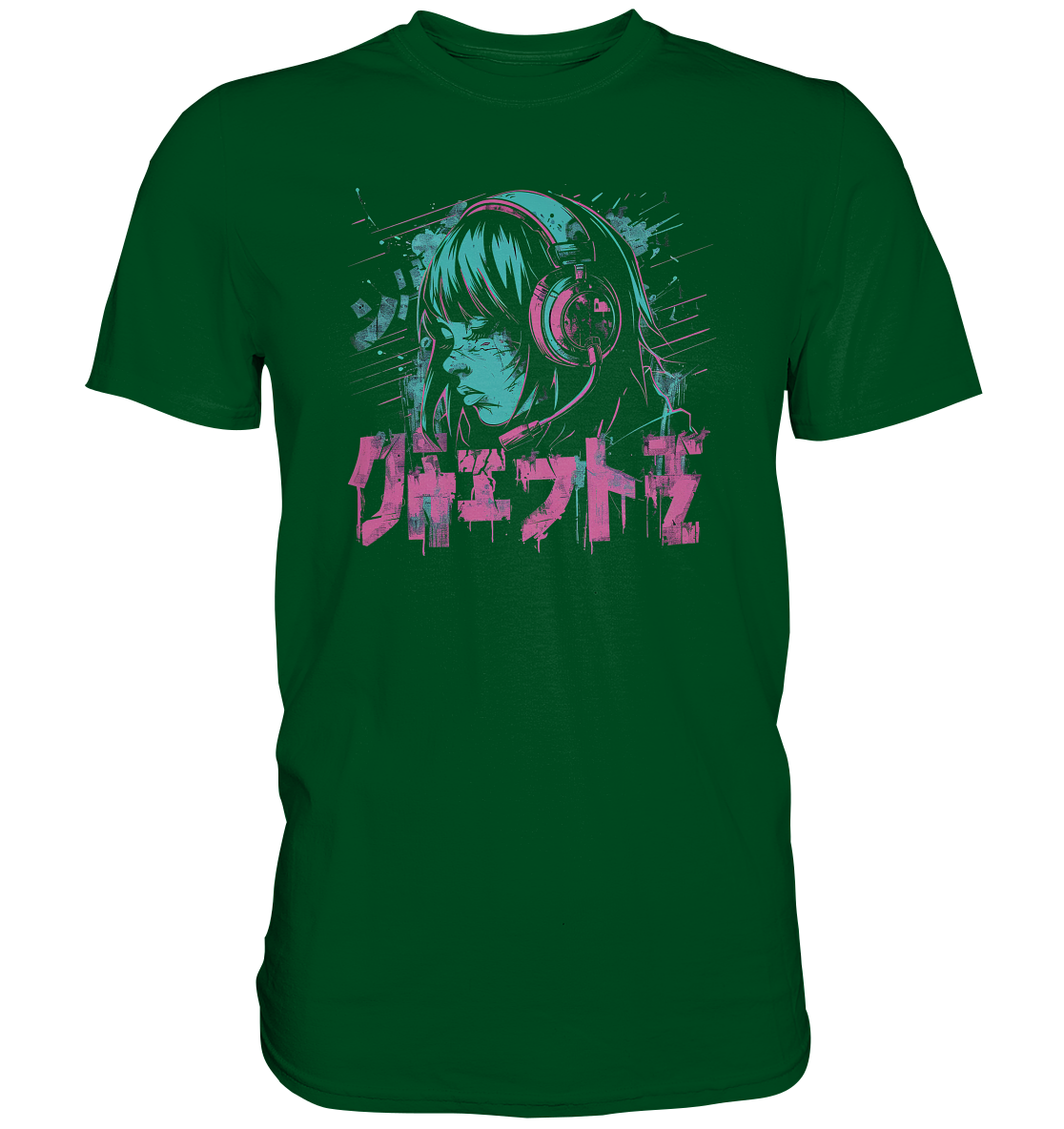 Anime Headset - Premium Shirt