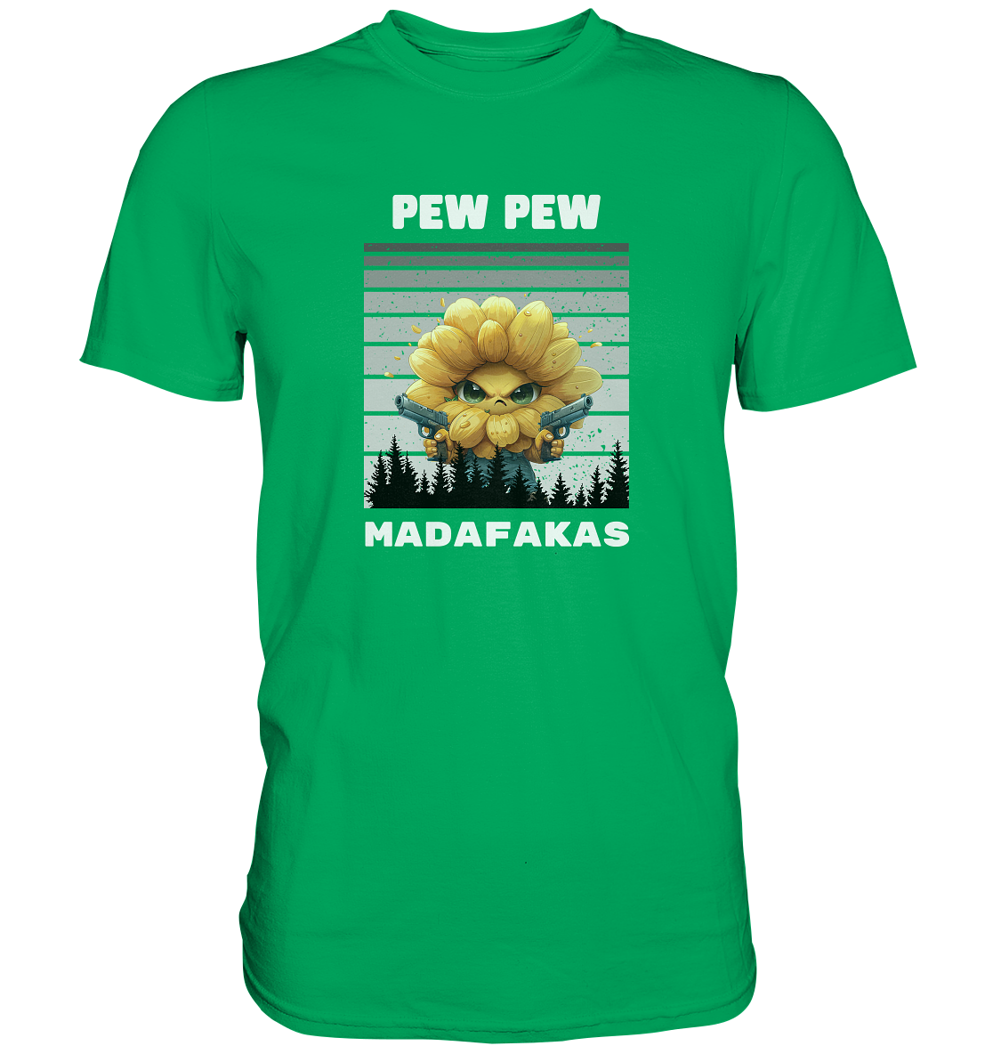 Pew Pew Sonnenblume - Premium Shirt