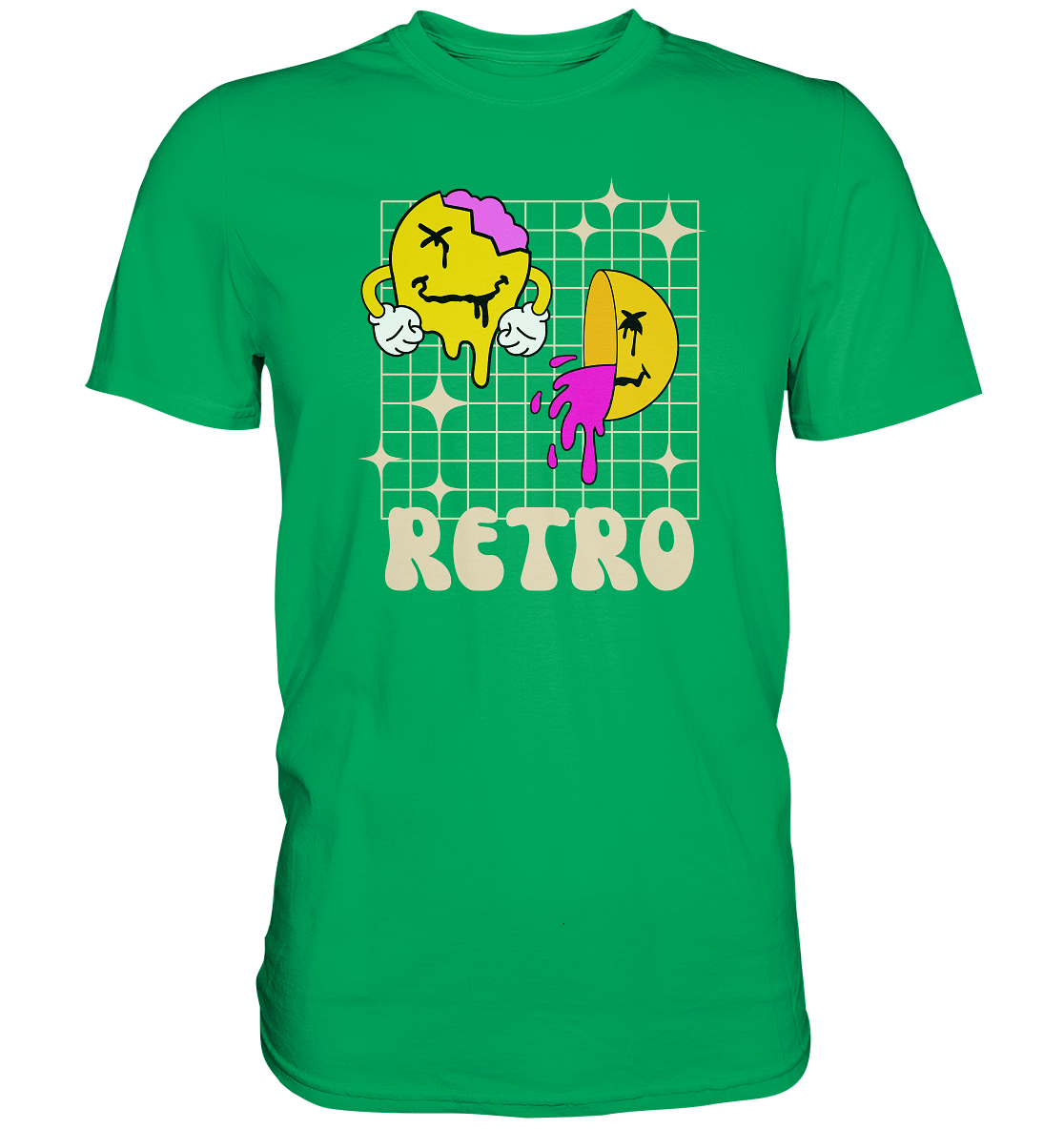 Retro Smileys - Premium Shirt