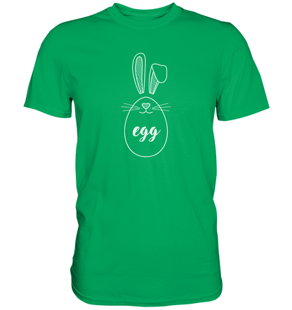 Hase auf Ei ! - Premium Shirt