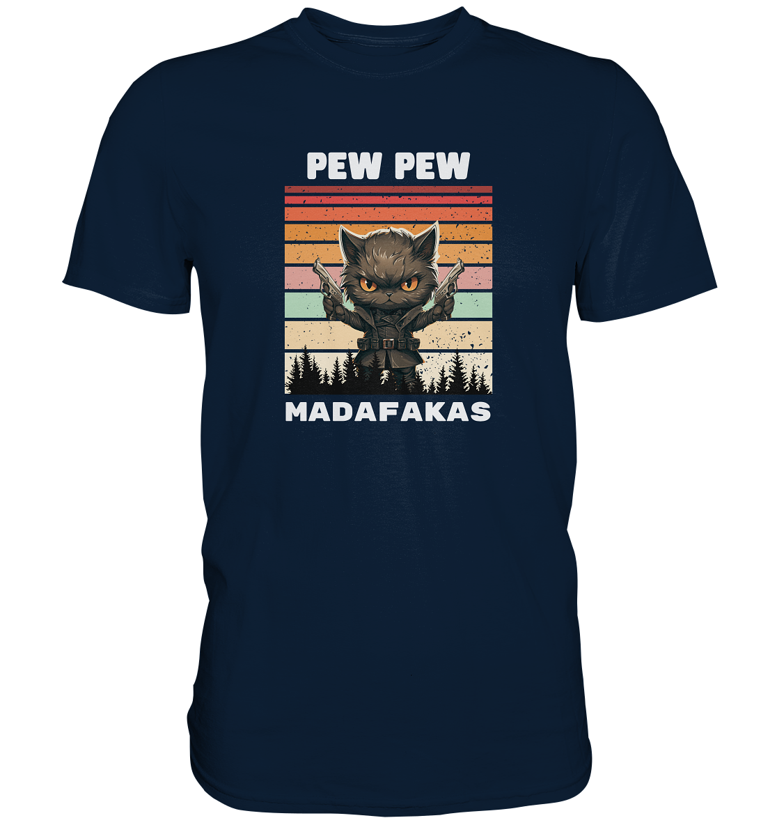 Pew Pew Katze - Premium Shirt