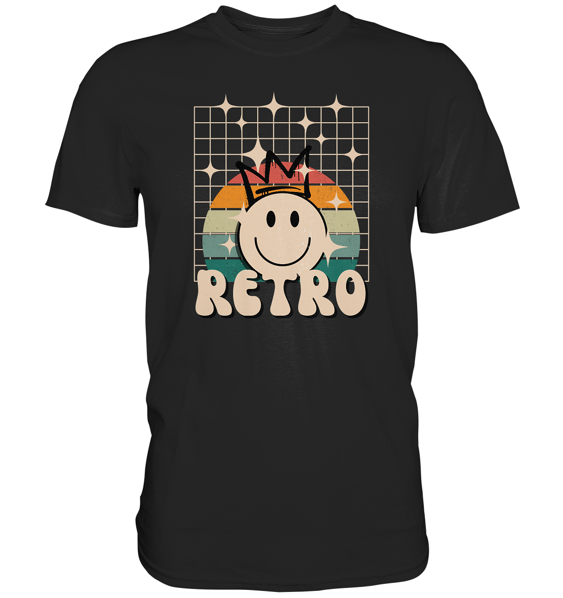 Retro Smiley - Premium Shirt