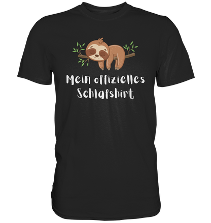 Offizielles Schlafshirt - Premium Shirt