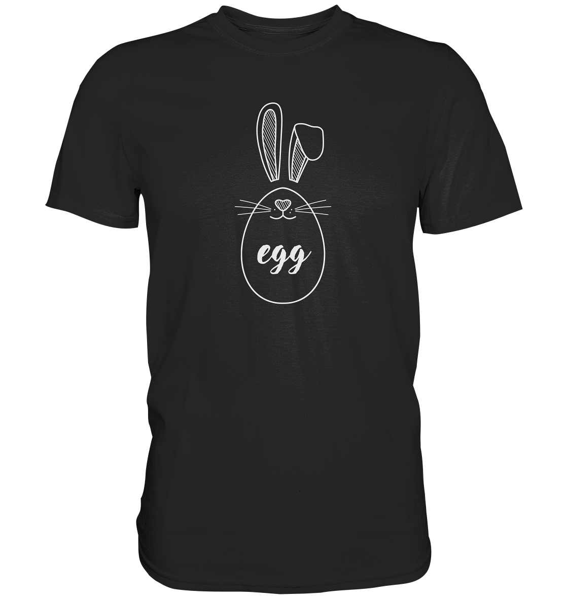 Hase auf Ei ! - Premium Shirt