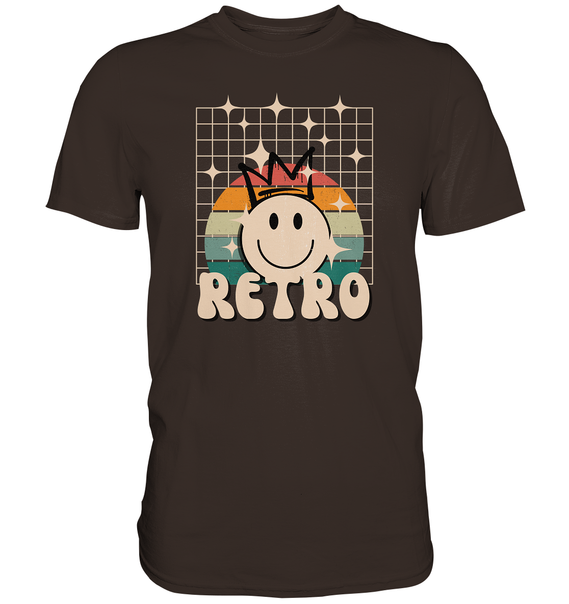 Retro Smiley - Premium Shirt