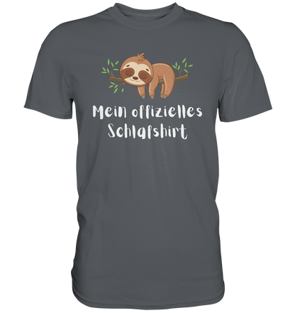 Offizielles Schlafshirt - Premium Shirt