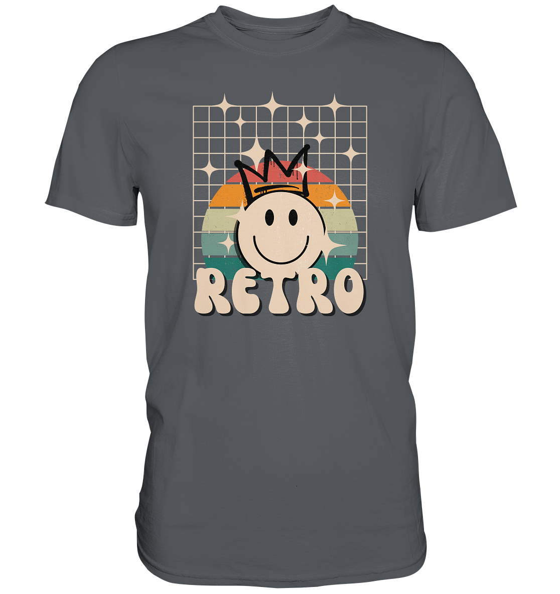 Retro Smiley - Premium Shirt