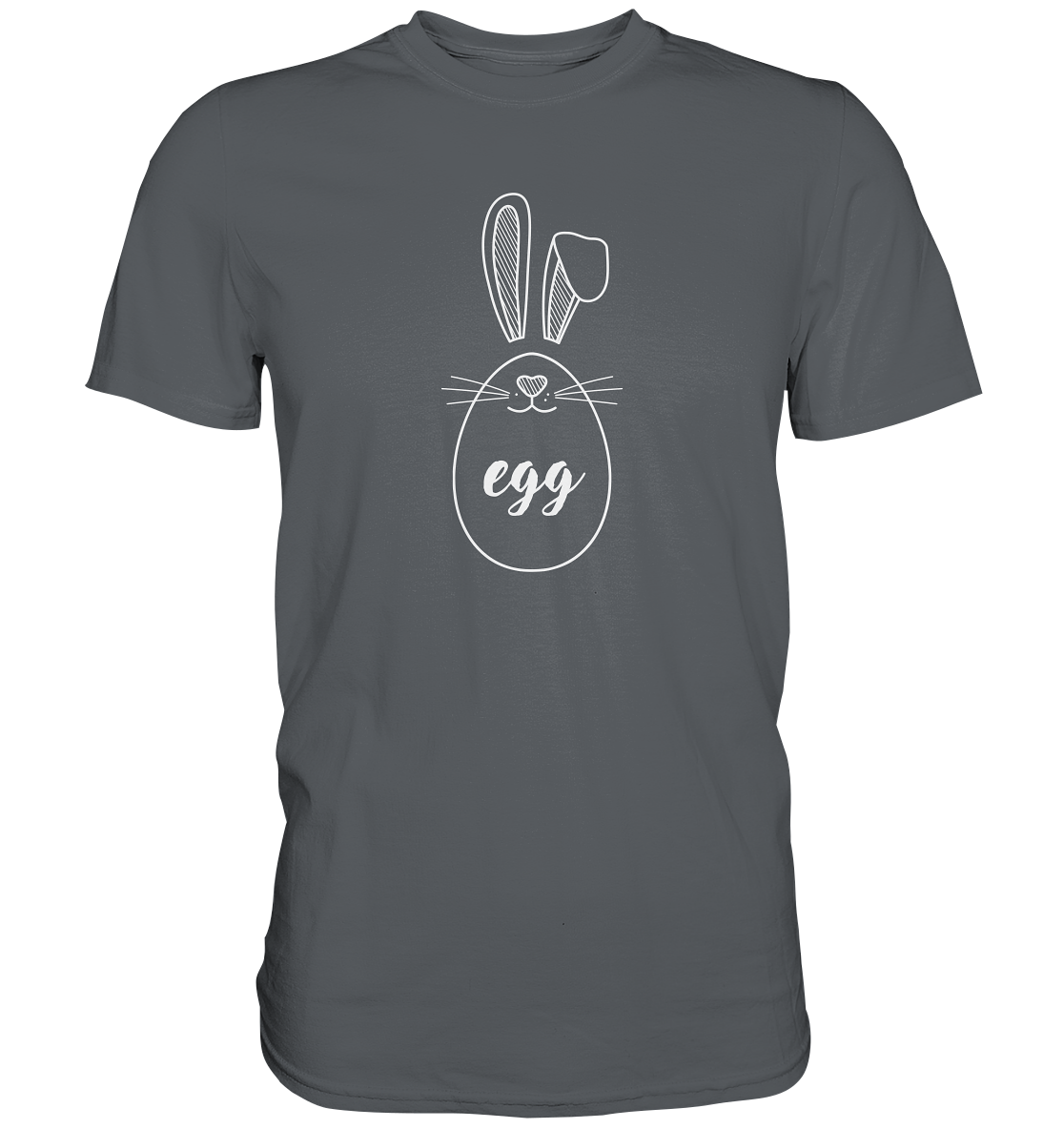 Hase auf Ei ! - Premium Shirt