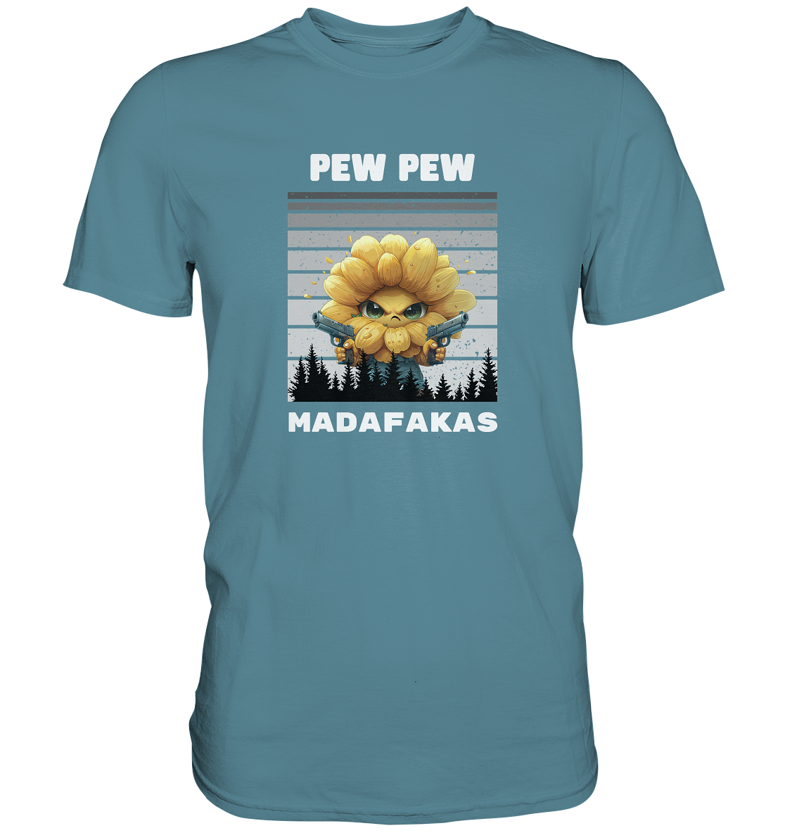 Pew Pew Sonnenblume - Premium Shirt