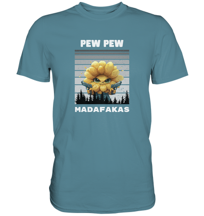 Pew Pew Sonnenblume - Premium Shirt