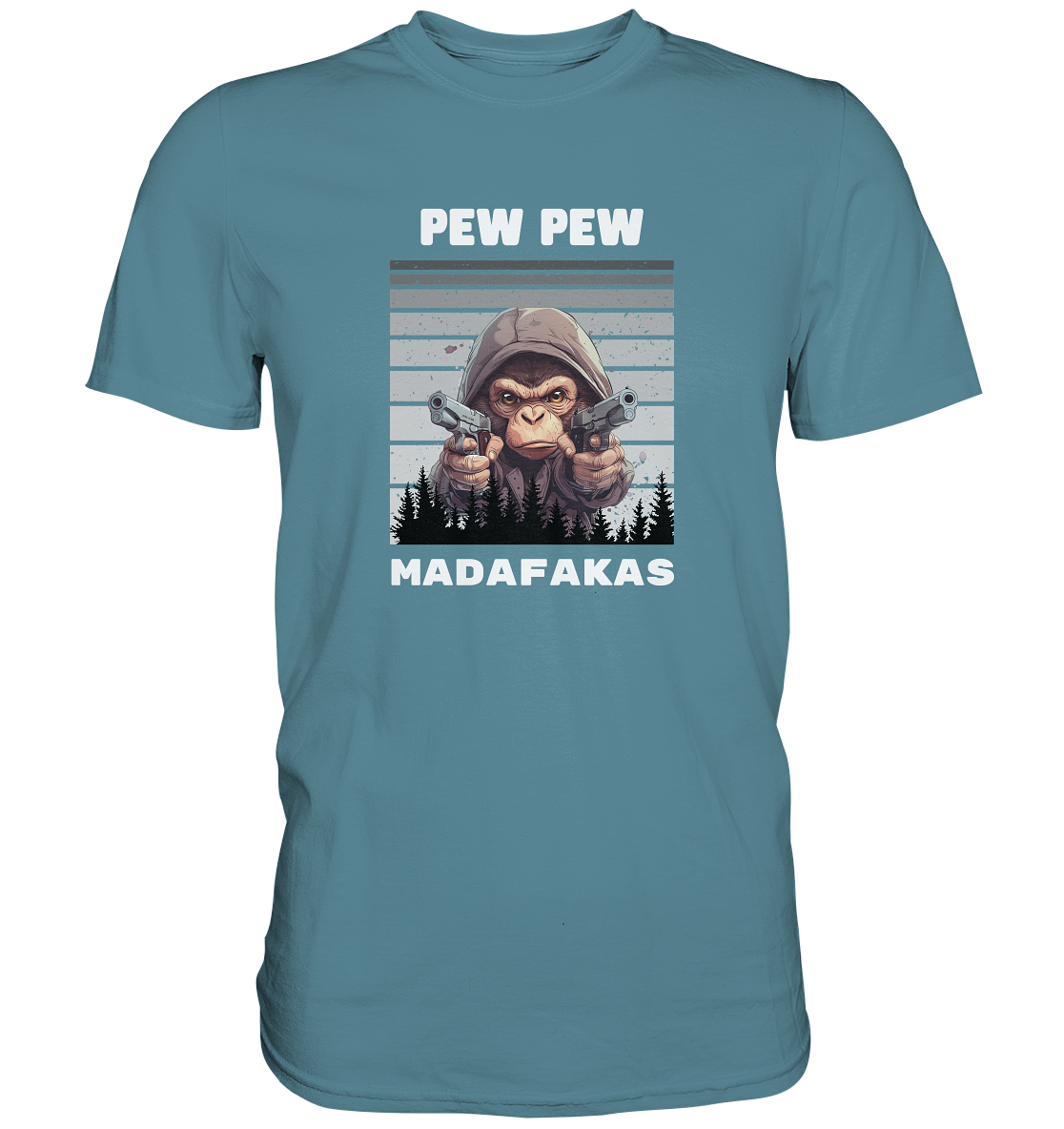 Pew Pew Affe - Premium Shirt