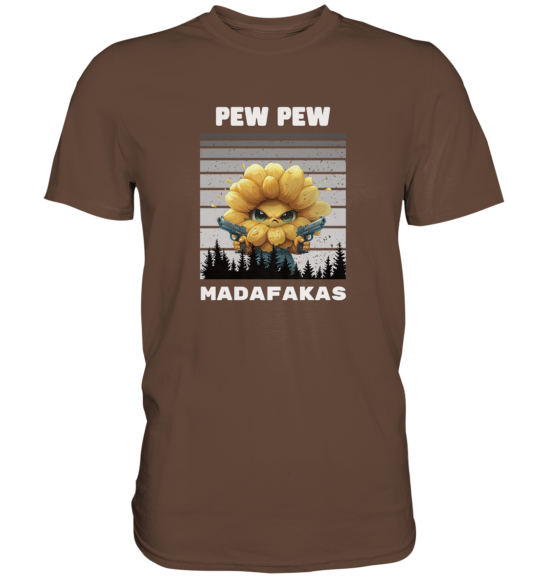 Pew Pew Sonnenblume - Premium Shirt