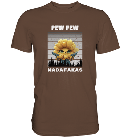 Pew Pew Sonnenblume - Premium Shirt