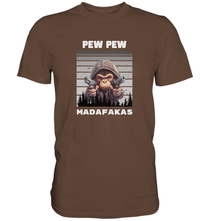 Pew Pew Affe - Premium Shirt