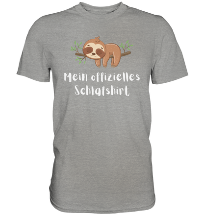 Offizielles Schlafshirt - Premium Shirt