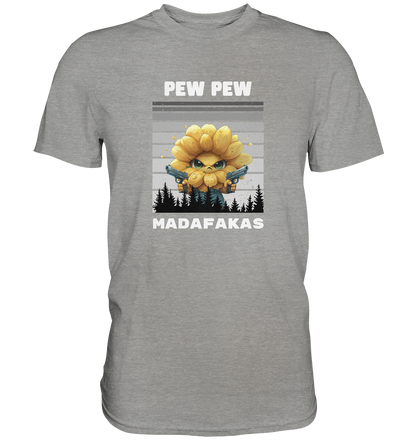 Pew Pew Sonnenblume - Premium Shirt