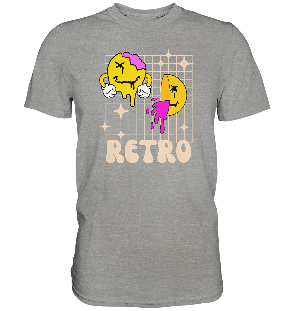 Retro Smileys - Premium Shirt