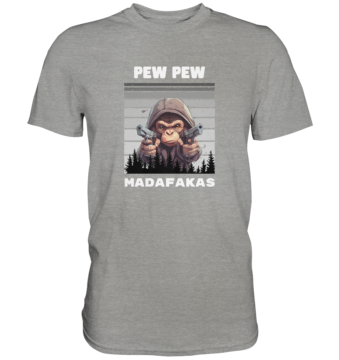 Pew Pew Affe - Premium Shirt