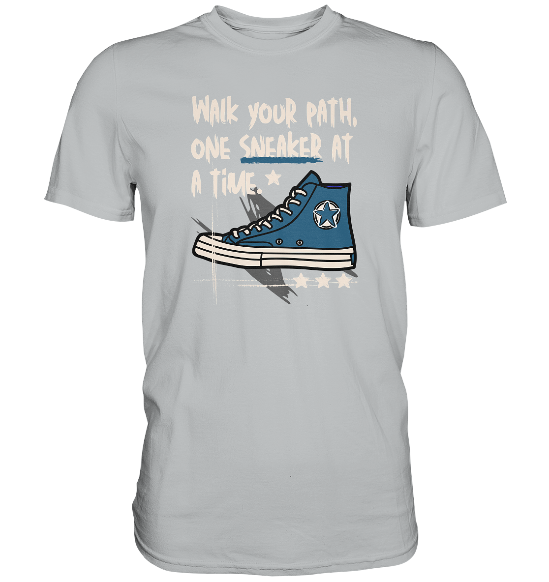 Sneaker Blue - Premium Shirt